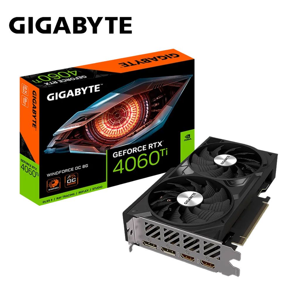 GIGABYTE GeForce RTX 4060 Ti WINDFORCE OC 8G