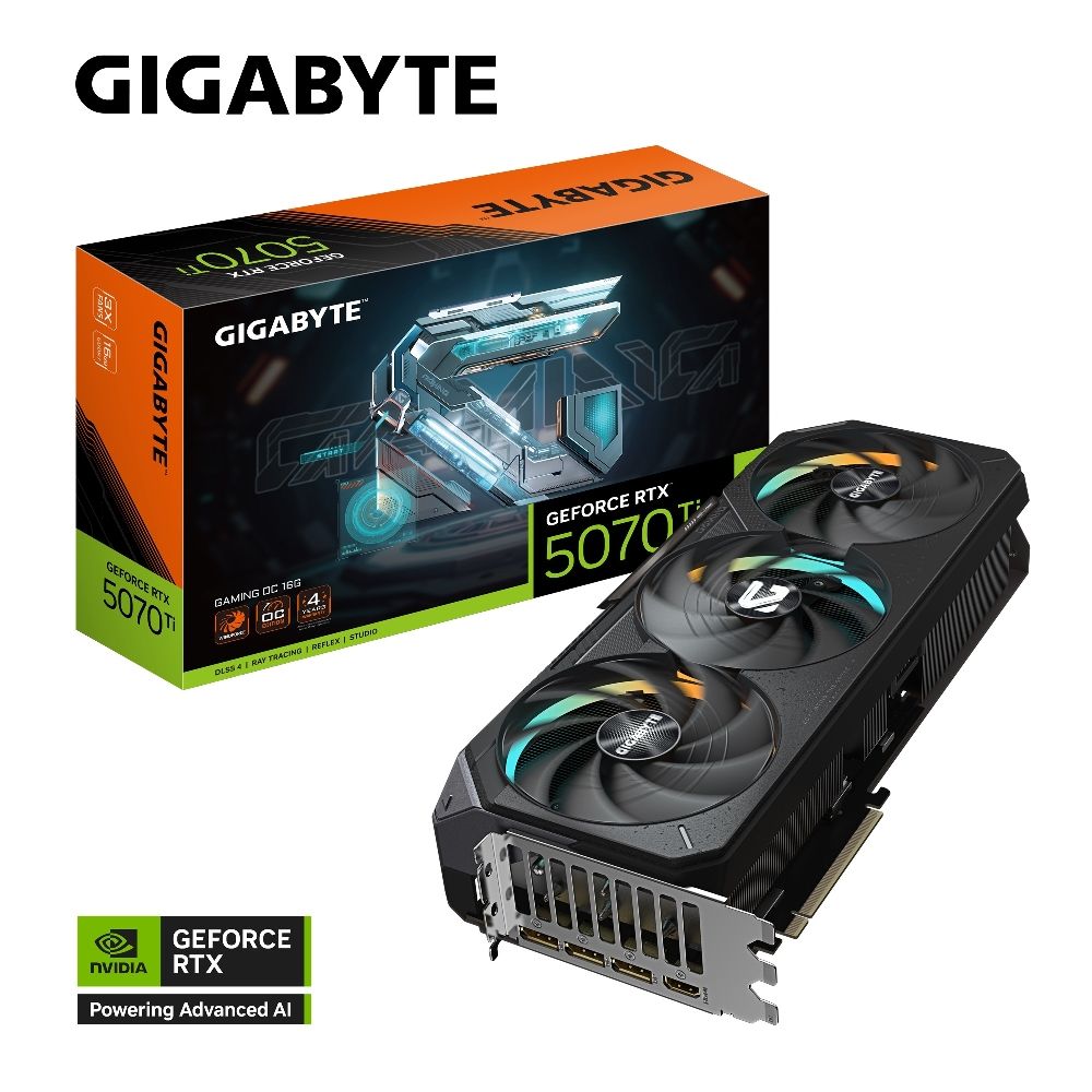 GIGABYTE GeForce RTX 5070 Ti GAMING OC 16G