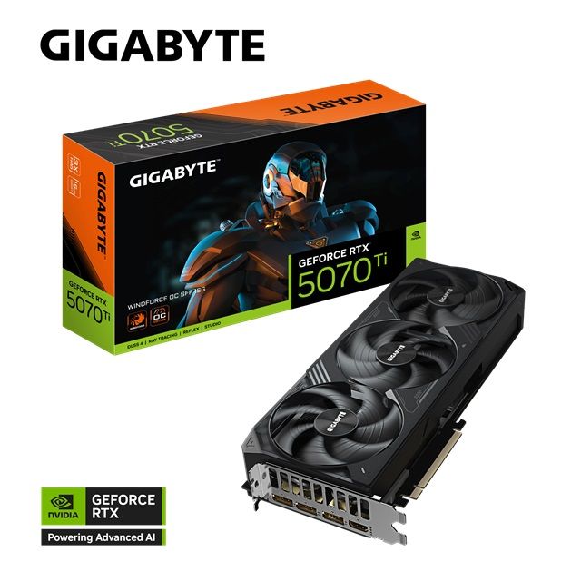 GIGABYTE GeForce RTX 5070 Ti WINDFORCE OC SFF 16G